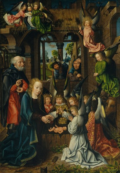 Klanění Ježíše Krista, možná 1496-1502. od Unbekannt