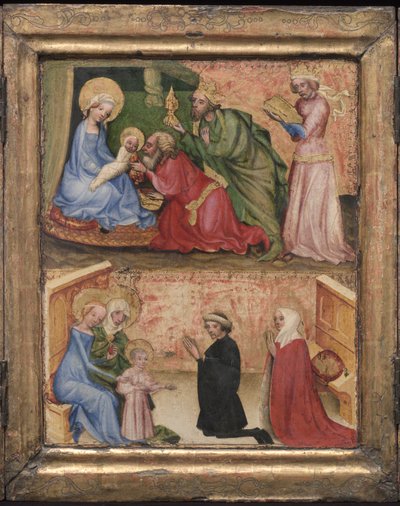 Klanění tří králů, c. 1424. od Unbekannt
