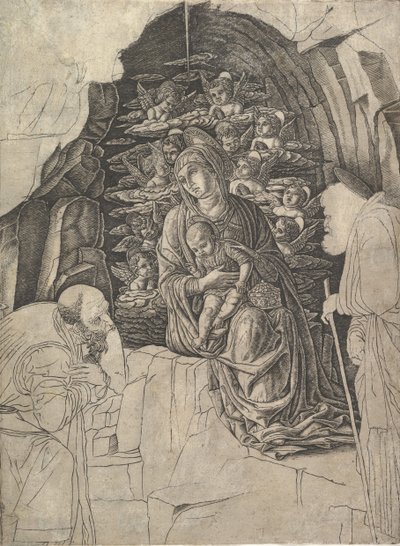 Klanění tří králů, ca. 1475-80. od Unbekannt