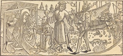 Klanění tří králů, pravděpodobně 1486. od Unbekannt
