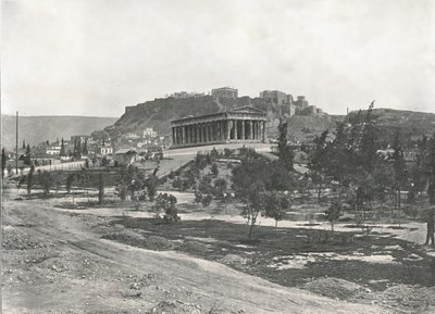 Agora a Akropole, Atény, Řecko, 1895. od Unbekannt