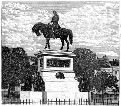 Albert Memorial, Charlotte Square, Edinburgh, 1900 od Unbekannt