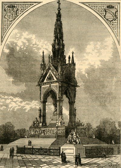 Albertův památník, c1876. od Unbekannt