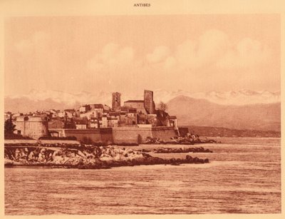 Hřeben Alp a Antibes, 1930. od Unbekannt