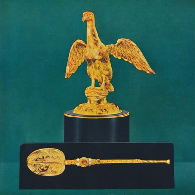 Ampulla nebo Golden Eagle and the Spoon, 1937. od Unbekannt