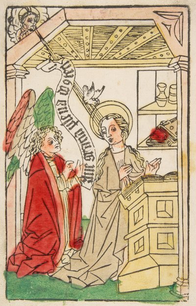 Zvěstování, ca. 1460-70. od Unbekannt