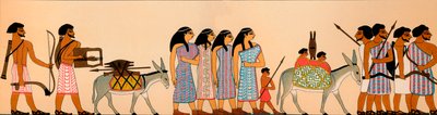 Příjezd kmene semitských nomádů do Egypta, 1895 př.nl, 1903 od Unbekannt