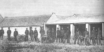 Dělostřelectvo Jihoafrické republiky, c1880 od Unbekannt