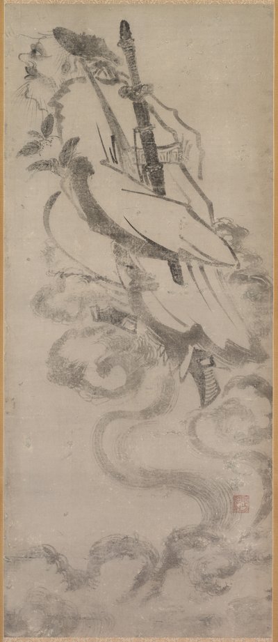 Ascending Daoist Immortal, 18. století. od Unbekannt