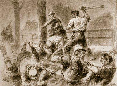 „Atentát na „soudruha“ Georga Hirschmanna v Mnichově, 26. května 1927 1938 od Unbekannt