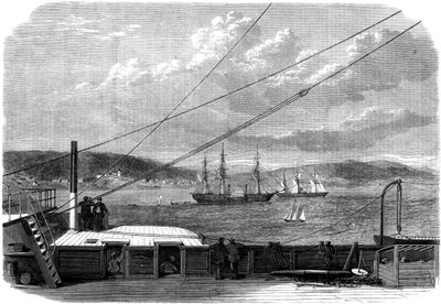 Atlantská telegrafní expedice, Content Bay, Newfoundland, 1866 od Unbekannt