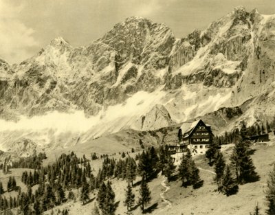 Austriahütte a Dachstein, Štýrsko, Rakousko, c1935. od Unbekannt
