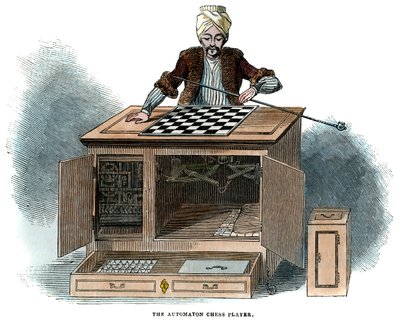 Automatonský šachista, 1845 od Unbekannt