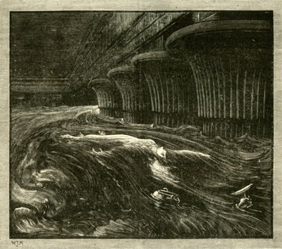 Nitocrisova hostina, 1890. od Unbekannt