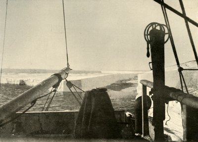 The Barrier Edge Breaking Away Away Four Miles South of Hut Point, c1908, 1909 od Unbekannt