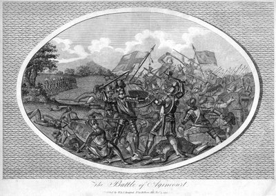 Bitva u Agincourtu, 1415, 1792 od Unbekannt