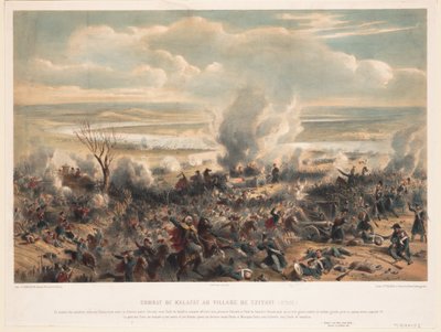 Bitva u Calafat v lednu 1854, 1854 od Unbekannt