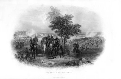 Bitva u Goojeratu, 1849, 19. století od Unbekannt