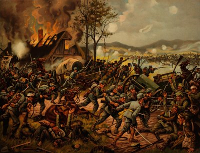 Bitva u Krasniku začala 23. srpna 1914 od Unbekannt
