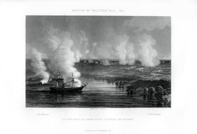 Bitva u Malvern Hill, Virginie, 1. července 1862 1862-1867 od Unbekannt