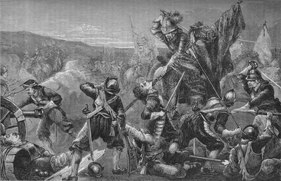 Bitva u Naseby, 14. června 1645, c1880 od Unbekannt