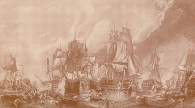 Bitva u Trafalgaru, 1805, 1896. od Unbekannt