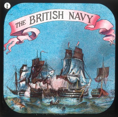 Bitva o Trafalgar, c1900. od Unbekannt
