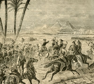 Bitva u pyramid, 1798, 1890. od Unbekannt