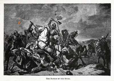 Bitva u Spurs, 1882 od Unbekannt