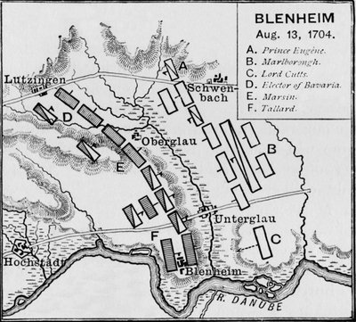 The Battlefield of Blenheim, c1895, 1903 od Unbekannt