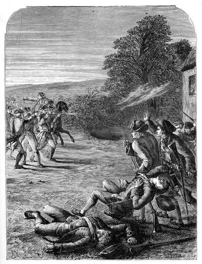 Bitvy u Lexingtonu a Concordu, 19. dubna 1775, 1872 od Unbekannt