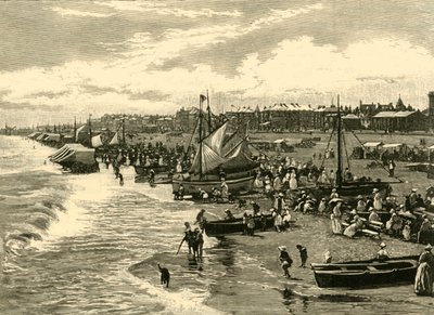 Pláž, Yarmouth, 1898. od Unbekannt