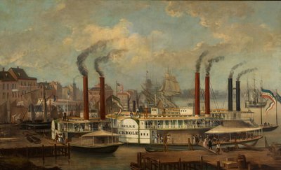 Belle Creole v New Orleans, ca. 1845-1849. od Unbekannt