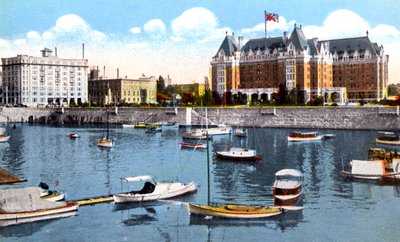 The Belmont Building, Union Club and Empress Hotel, Victoria, British Columbia, Canada, c1900s od Unbekannt