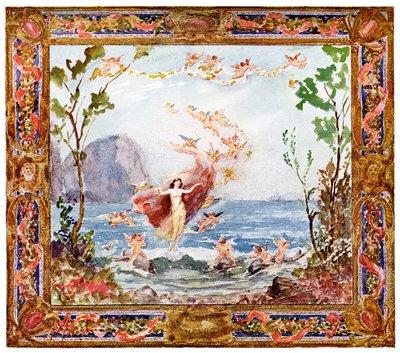 Zrození Venuše, 1900 od Unbekannt