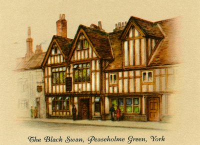 Černá labuť, Peasholme Green, York, 1936. od Unbekannt