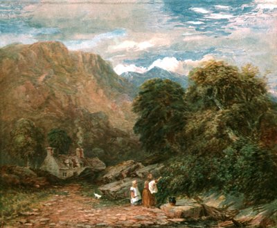 The Blackberry Gatherers, c1850, c1900. od Unbekannt