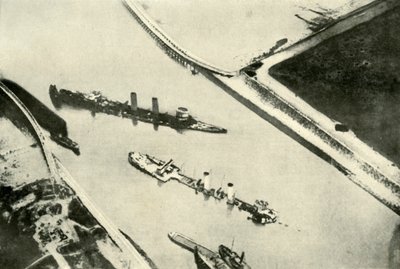 Blokování přístavu Zeebrugge, 1919. od Unbekannt