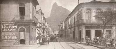 Botafogo konec módní Rua Sao Clemente. Corcovado v dálce, 1914 od Unbekannt
