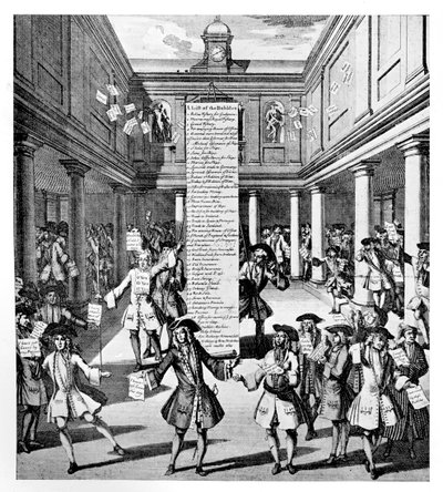 Bubbles Bubble aneb The Devil Take the Hindmost, 1720 od Unbekannt