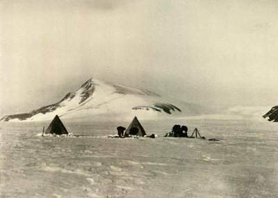 Tábor pod Cloudmakerem., c1908, 1909 od Unbekannt