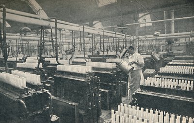 Místnost lisování svíček, c1917 od Unbekannt