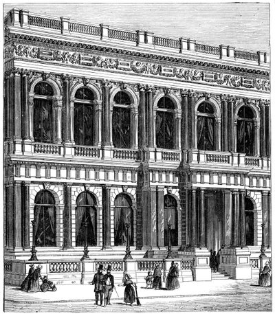 Carlton Club, Londýn, 1891 od Unbekannt