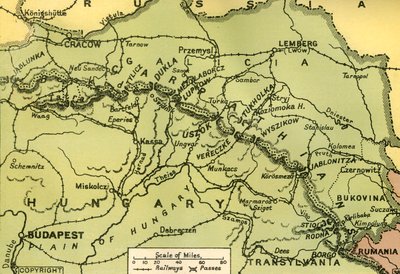Karpatské průsmyky, 1919. od Unbekannt