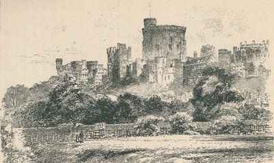 Hrad z Berkshire Shore, 1895 od Unbekannt