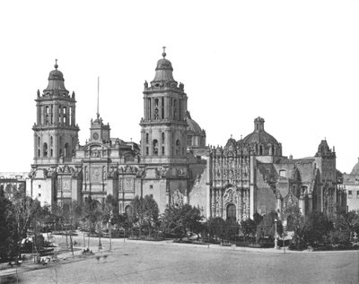 Katedrála, Mexico City, Mexiko, c1900. od Unbekannt