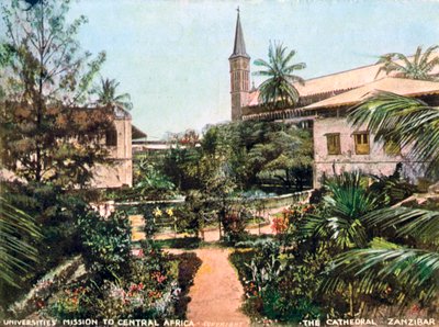 Katedrála, Zanzibar, Tanzanie, Afrika, 1904 od Unbekannt