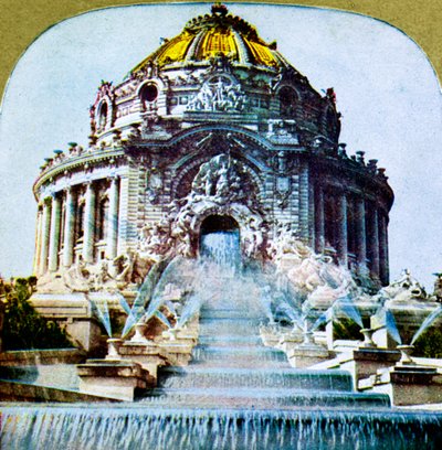 Centrální kaskáda ze světové výstavy, St Louis, Missouri. USA, 1904 od Unbekannt