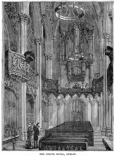 The Chapel Royal, Dublin, 19. století od Unbekannt