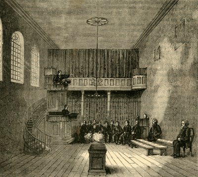 Kaple v Newgate, c1872. od Unbekannt